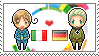 Italy x Germany Ship Stamp Italy x Germany Ship Stamp