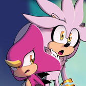 Espio and Silver Sonic IDW Comics Espio and Silver Sonic IDW Comics